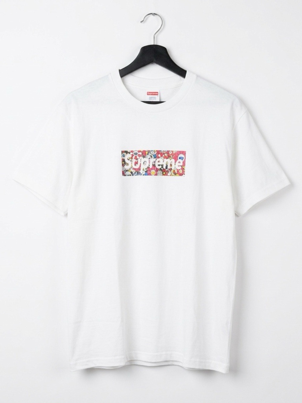 Supreme X Takashi Murakami White Floral Box Logo T-Shirt